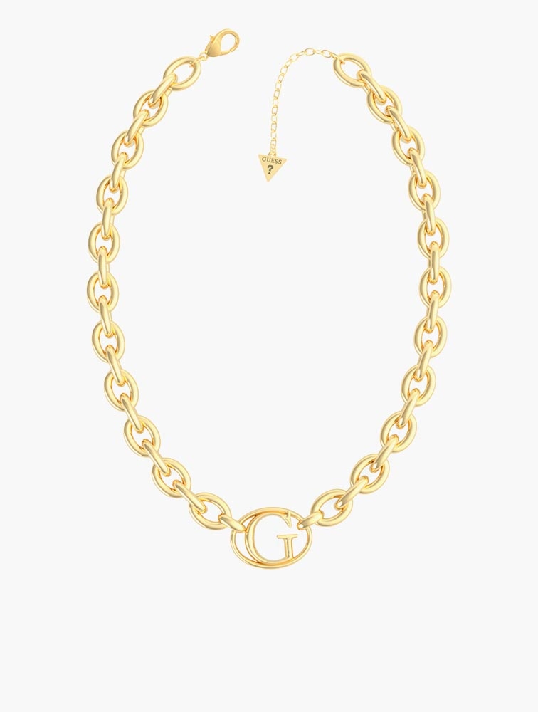 Gold 2025 guess necklace